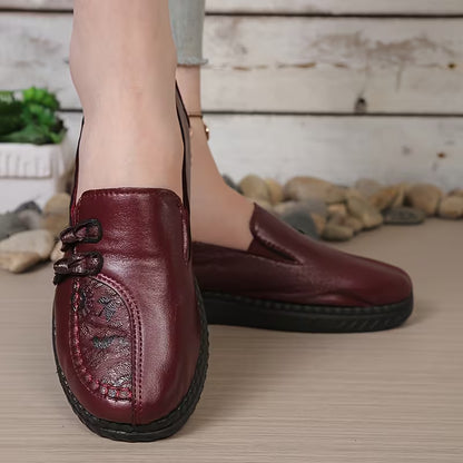 Women's Decorative Slip-On Loafers