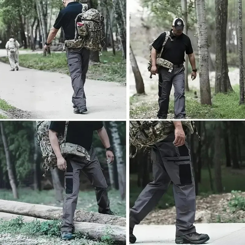 Men's Multi-Pocket Outdoor Cargo Trousers