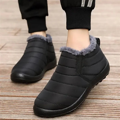 Women's Plush-Lined Winter Ankle Boots