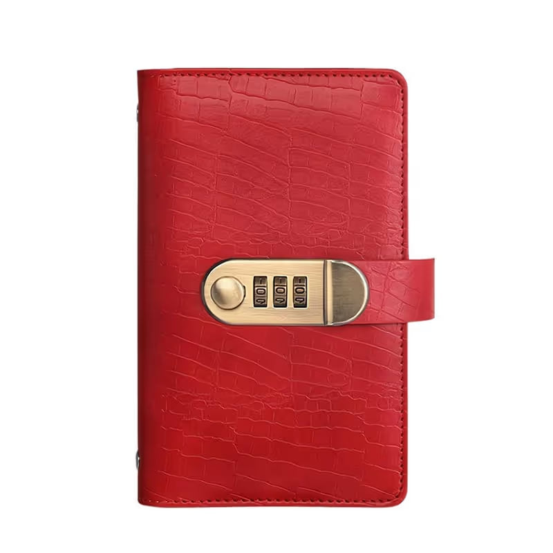 Lockable Savings Challenge Notebook