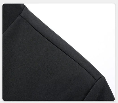 Men's Stand Collar Zip-Up Jacket