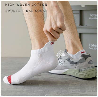 Breathable Mesh Ankle Sports Socks – 6 Pairs