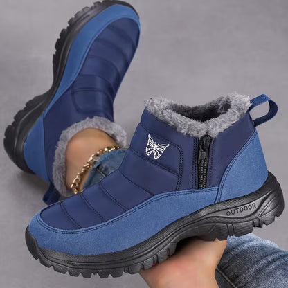 Women's Plush-Lined Chunky Winter Boots