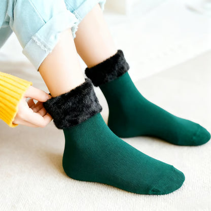 Warm Fleece Lined Winter Socks