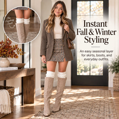 Women's Over-the-Knee Knit Boot Socks