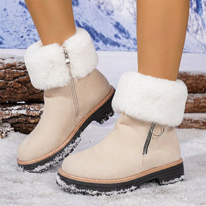 Women's Cosy Fur-Lined Winter Ankle Boots