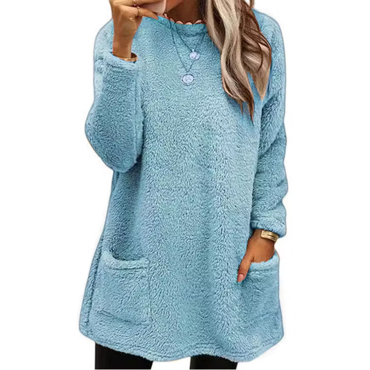 Women's Warm Crew Neck Jumper