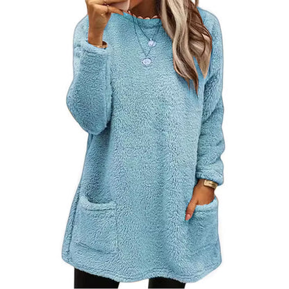 Women's Warm Crew Neck Jumper