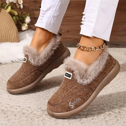 Women's Plush Lined Winter Shoes
