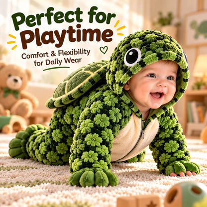 Baby Cosy Turtle Hooded Onesie