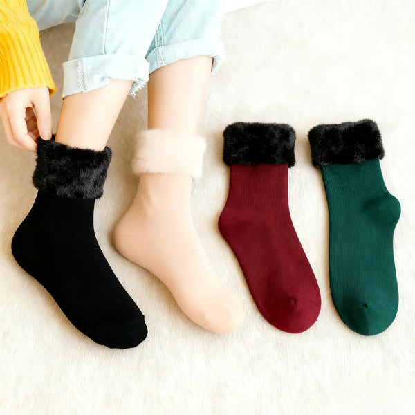 Warm Fleece Lined Winter Socks