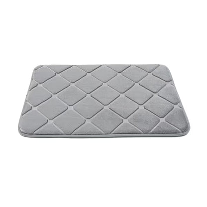 Cobblestone Embossed Bathroom Mat