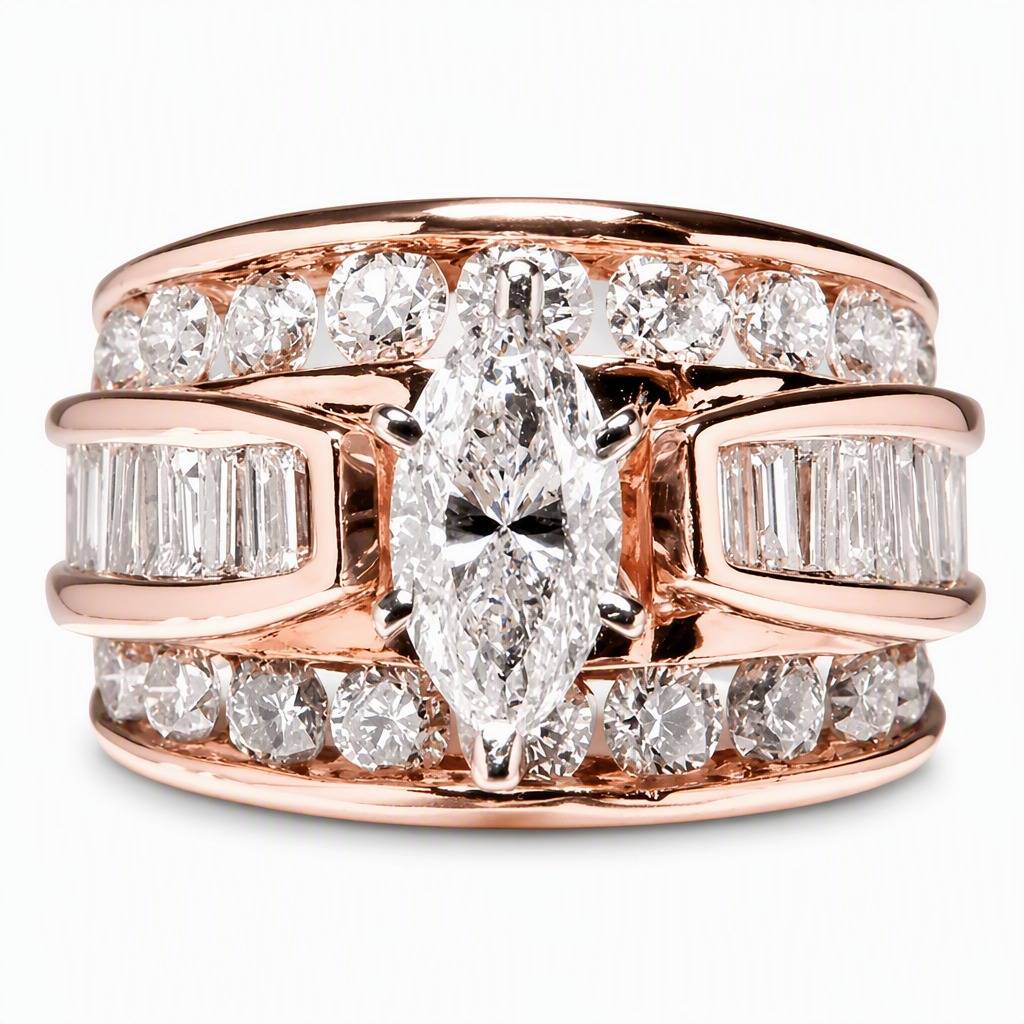 Women's Cubic Zirconia Statement Ring