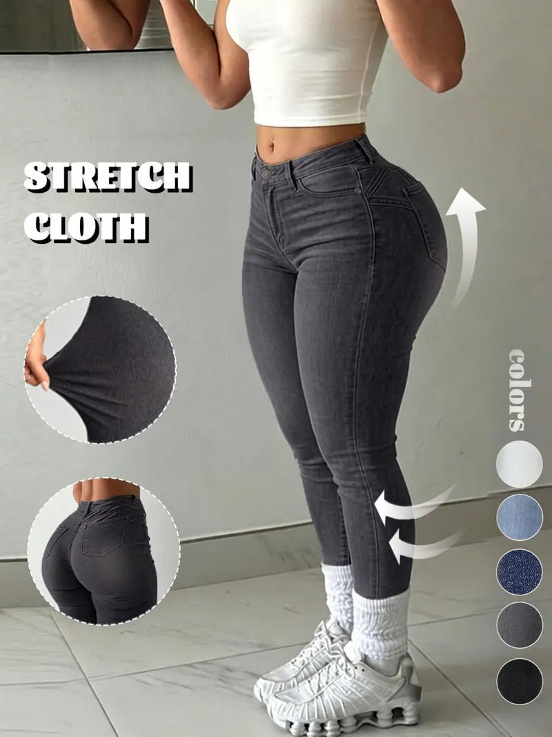 Women's High-Rise Stretch Skinny Jeans