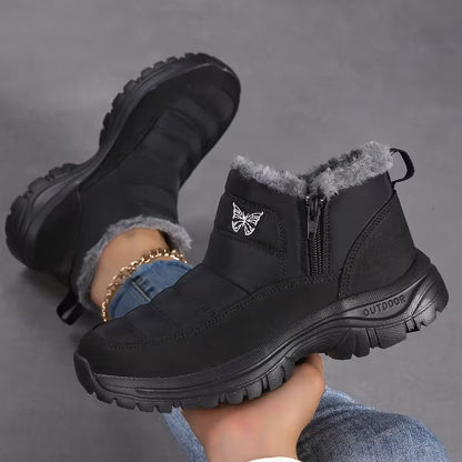 Women's Plush-Lined Chunky Winter Boots