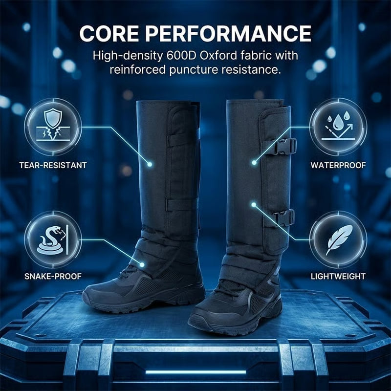 Adjustable Outdoor Protective Leg Gaiters
