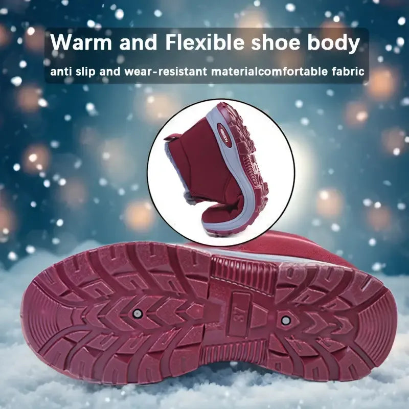 Unisex Plush Lined Winter Boots