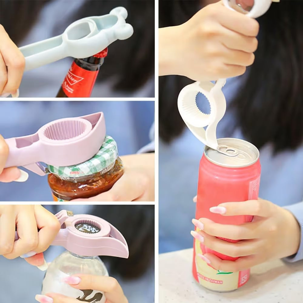 4-in-1 Multi-Function Bottle Opener