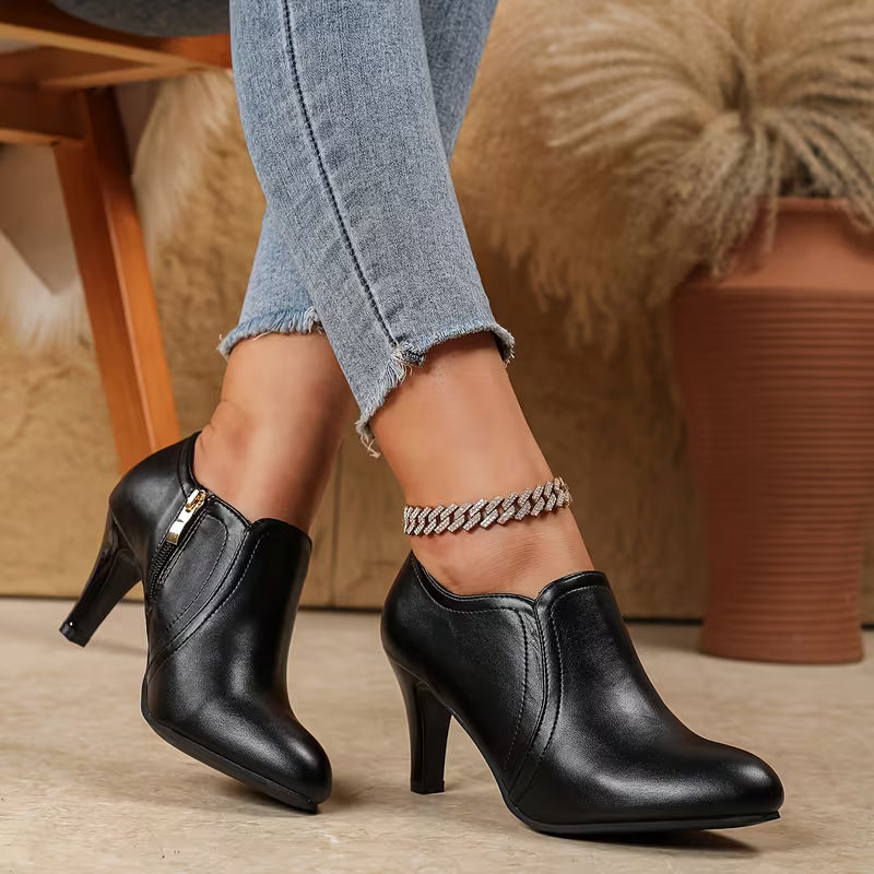 Women's Pointed-Toe High Heel Ankle Shoes