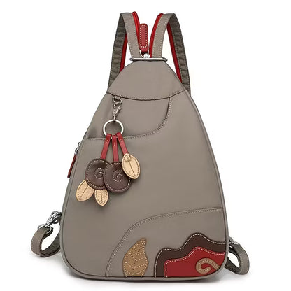 Women's Floral Detail Convertible Backpack