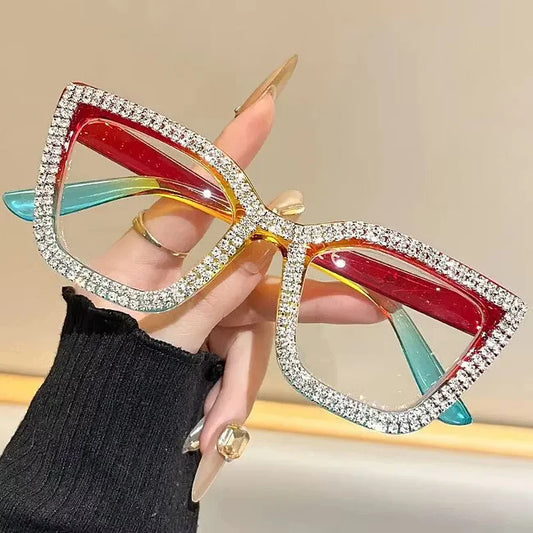 Women's Sparkle Cat Eye Reading Glasses