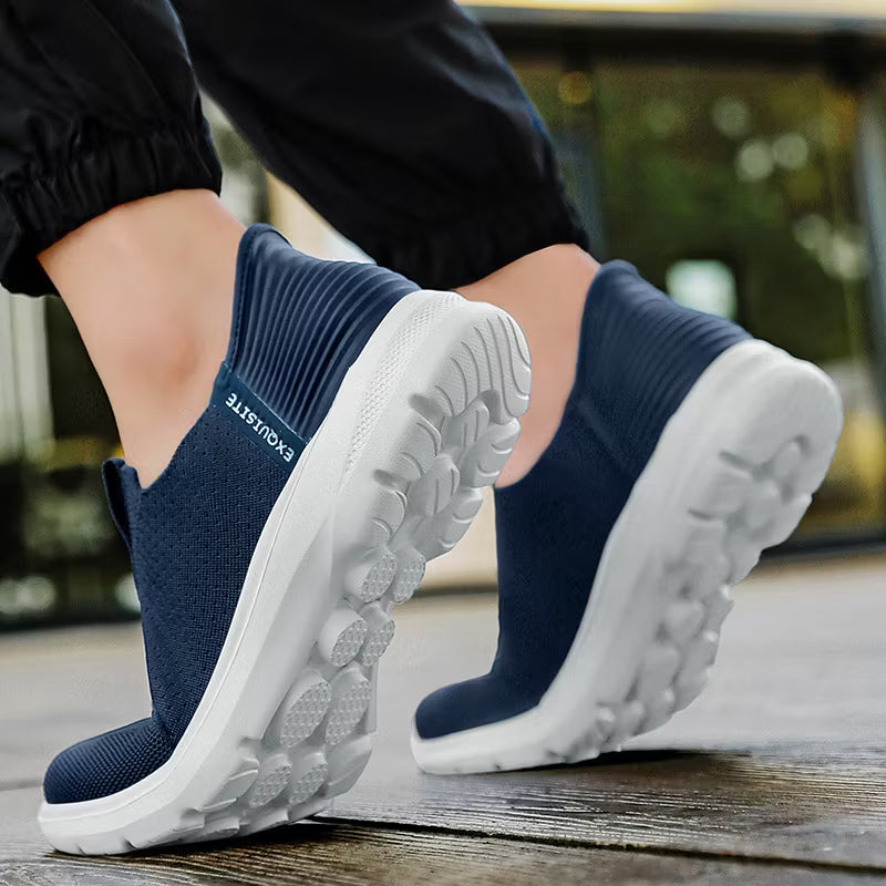Men's Mesh Slip-On Casual Trainers