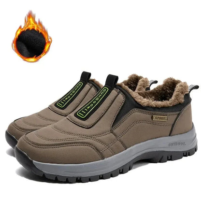 Men's Wide-Fit Slip-On Walking Shoes