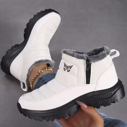 Women's Plush-Lined Chunky Winter Boots