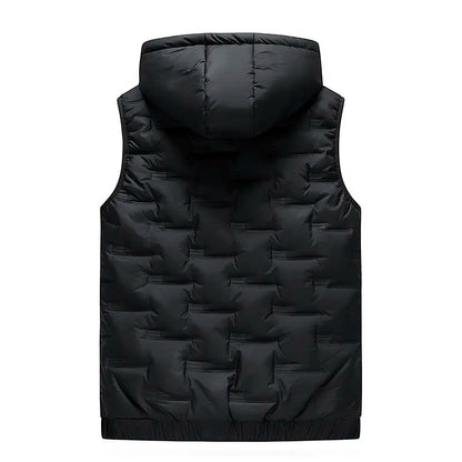 Men's Hooded Zip Gilet