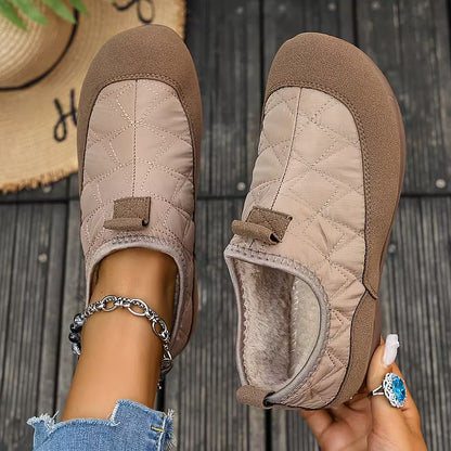 Women's Buckle Detail Winter Flats