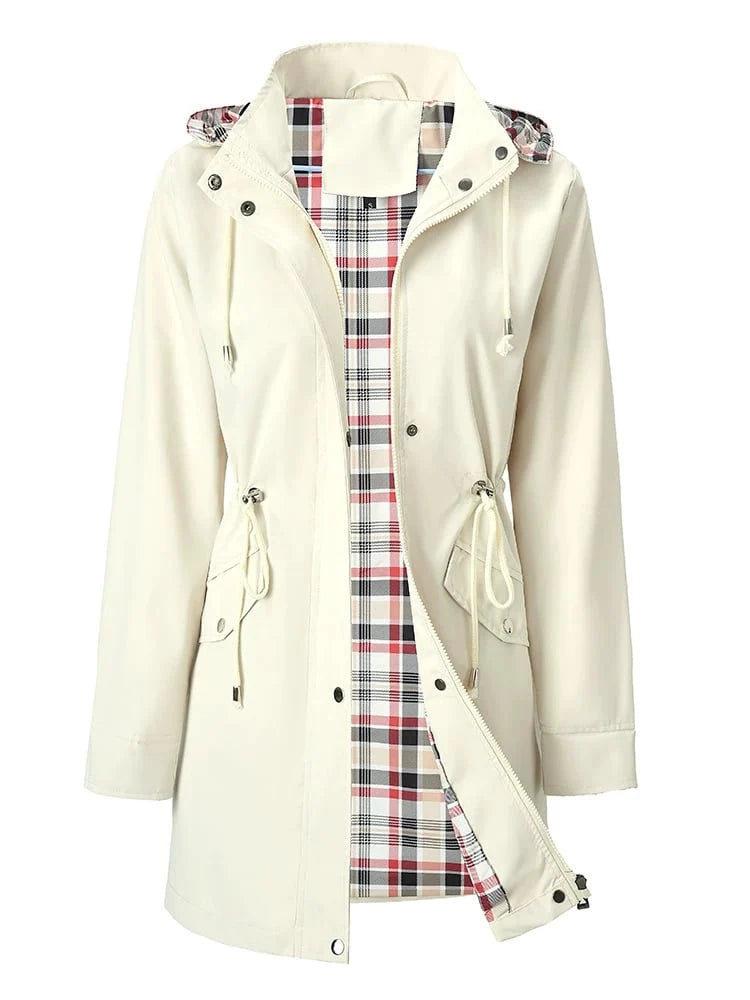 Women's Lightweight Hooded Rain Jacket