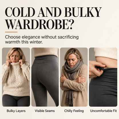 Women's High-Waisted Leather-Look Thermal Leggings