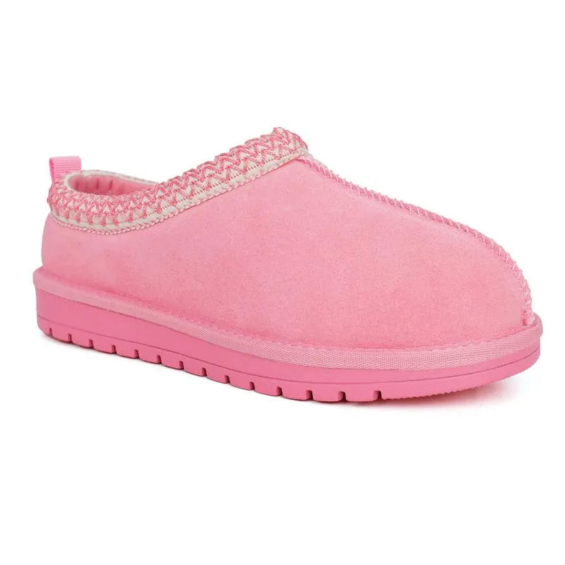 Women's Plush-Lined Slip-On Slippers