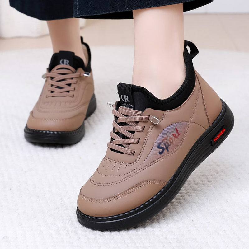 Women's Casual Lace-Up Platform Trainers