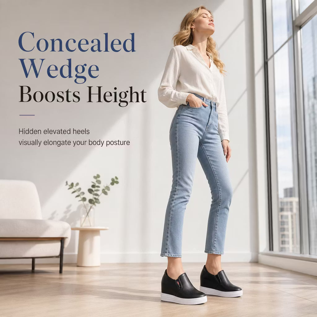 Women's Hidden Wedge Slip-On Shoes