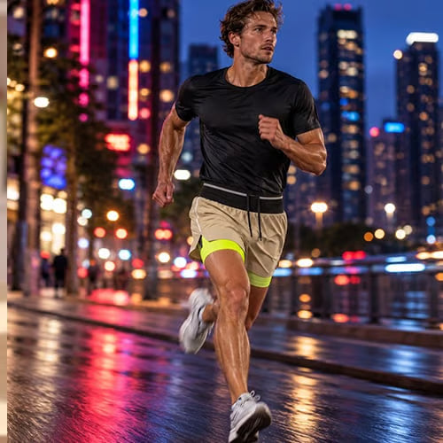 Men's 2-in-1 Running Shorts