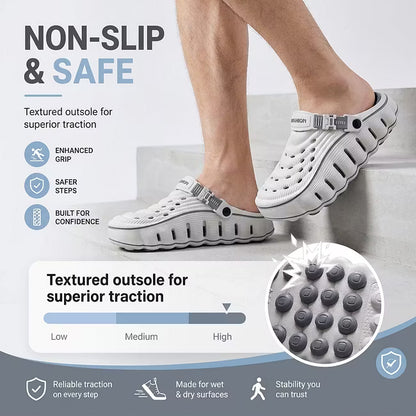 Men's Lightweight Adjustable Clogs