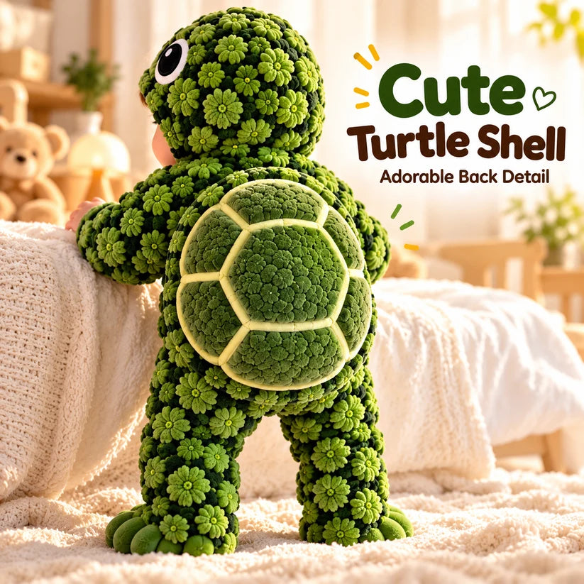 Baby Cosy Turtle Hooded Onesie