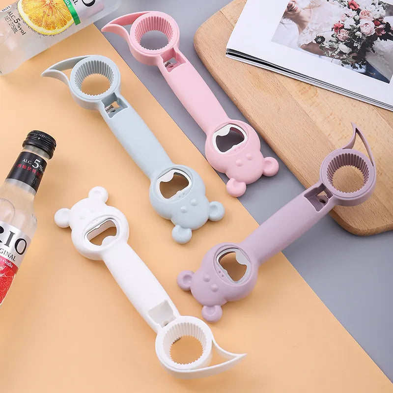 4-in-1 Multi-Function Bottle Opener