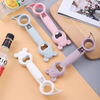 4-in-1 Multi-Function Bottle Opener