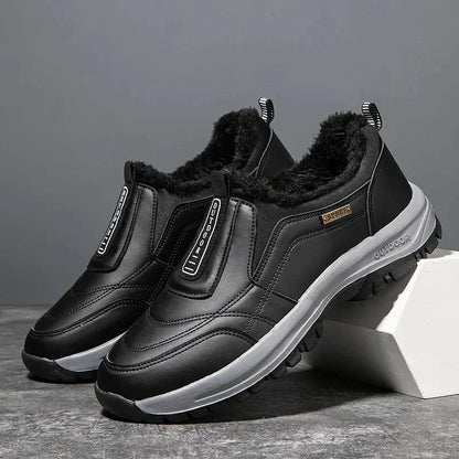 Men's Wide-Fit Slip-On Walking Shoes