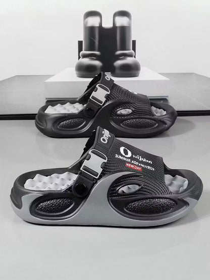 Thick Sole Slip On Sandals