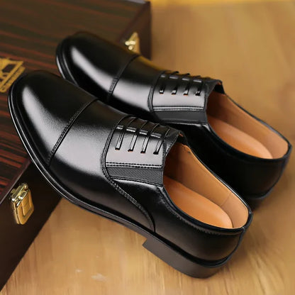 Men's Polished Formal Lace-Up Shoes