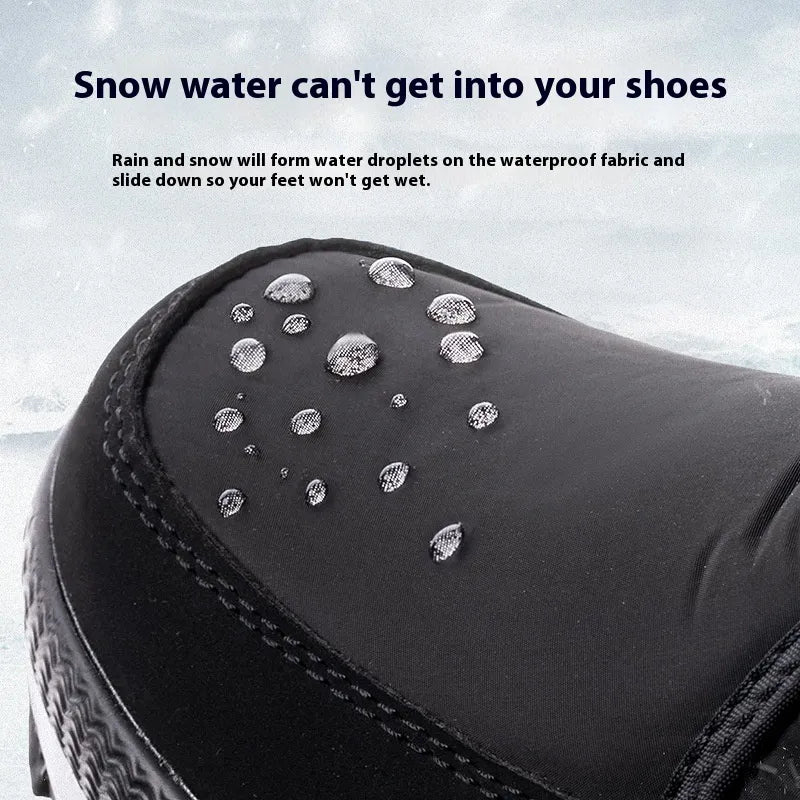 Women's Cosy Snowflake Fleece-Lined Winter Boots