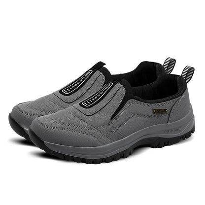 Men's Wide-Fit Slip-On Walking Shoes