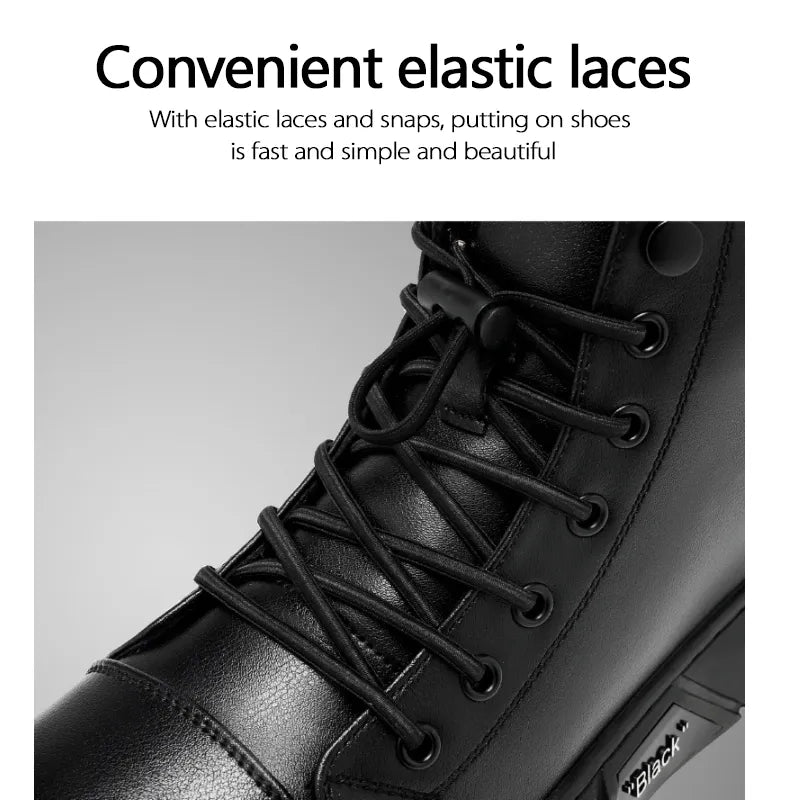 Men’s Leather-Look Fleece-Lined Chukka Boots