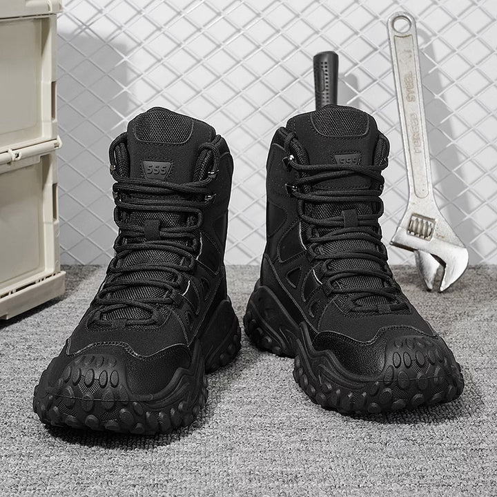 Men's Rugged High-Top Hiking Boots