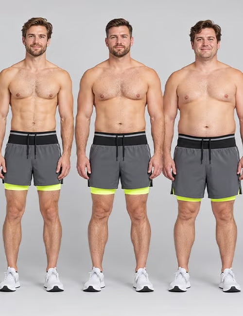 Men's 2-in-1 Running Shorts