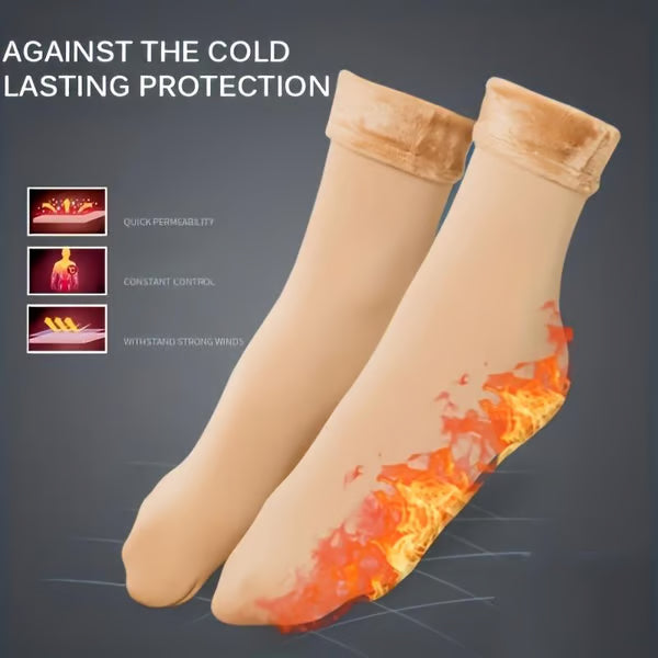Warm Fleece Lined Winter Socks