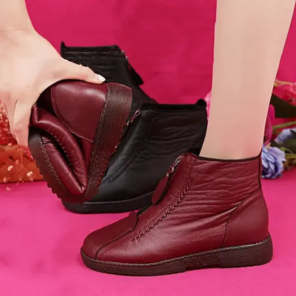 Women's Side Zip Casual Ankle Boots